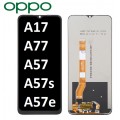 OPPO A17 / A77 / A57 / A57s / A57e (4G) (2022) LCD and touch screen (Original Service Pack)(NF) [Black] O-102
